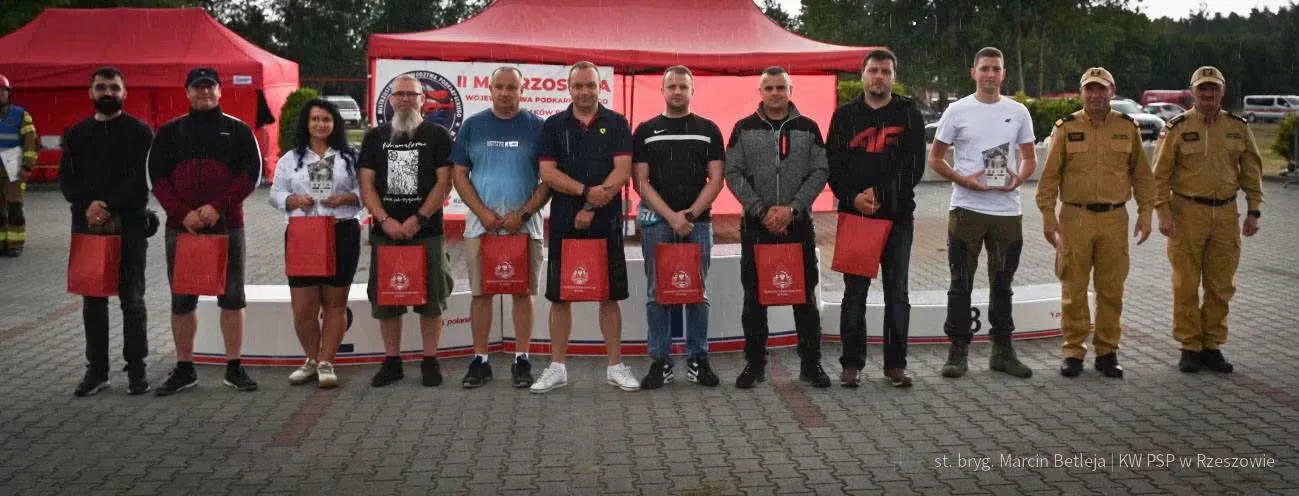 II Mistrzostwach Województwa Podkarpackiego Strażaków PSP w Ratownictwie Technicznym w Nisku.